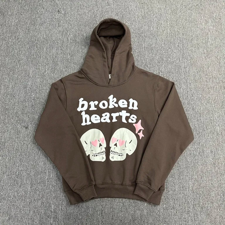 Broken Planet Broken Heart Tracksuit Brown